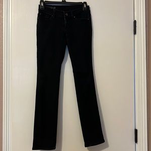 Ann Taylor Petite Modern Fit Skinny Dark Indigo Wash Jeans
